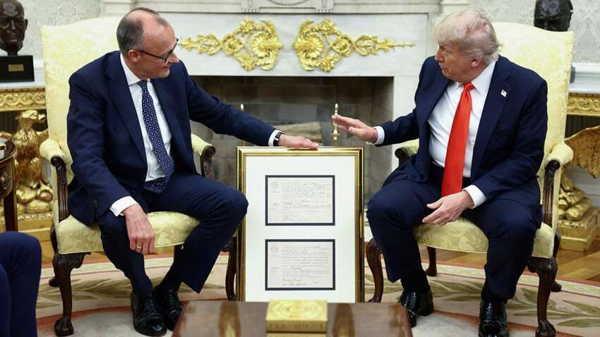 "Понятия не имеет, о чем говорит!": какие слова Мерца вывели Трампа из себя