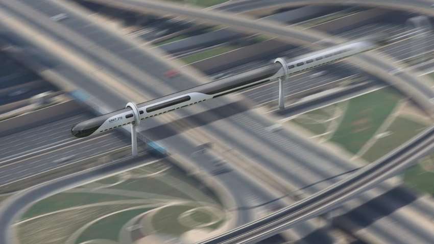 Студія Manyone запустить в роботу високошвидкісний магнітний поїзд Airslider, який замінить літаки