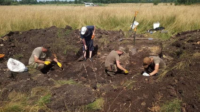 Жестоко убиты: под Львовом нашли массовое захоронение воинов УПА (ФОТО 18+)