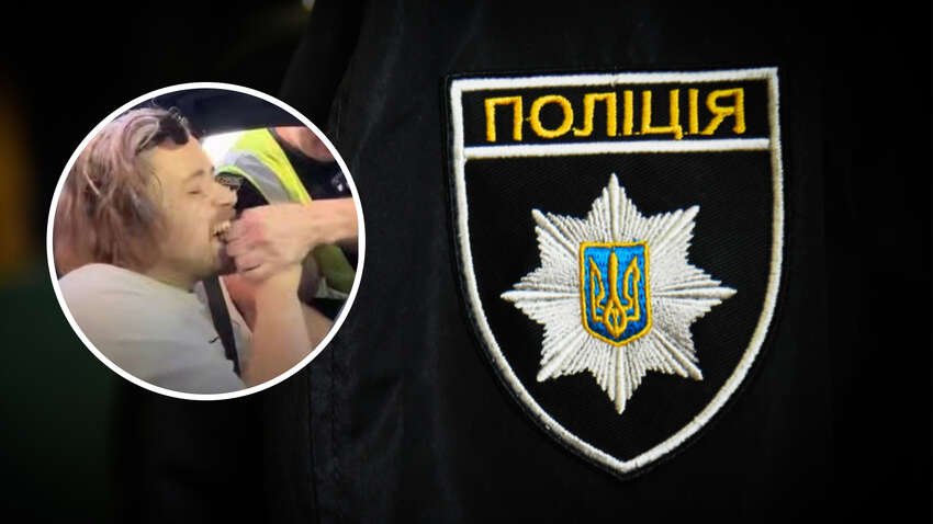 В Киеве водитель покусал полицейских во время проверки документов (ВИДЕО) В Киеве водитель покусал полицейских во время проверки документов (ВИДЕО)