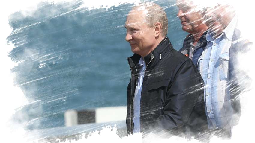 Путин едет в Крым 