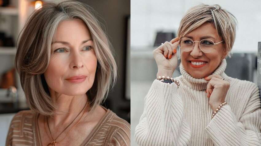 Омолоджуючий ефект стрижок: найкращі варіанти для жінок старше 50 Омолоджуючий ефект стрижок: найкращі варіанти для жінок старше 50