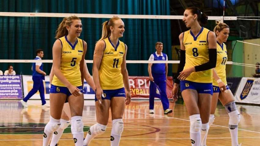 Женская сборная Украины по волейболу проиграла Бельгии в дебютной игре чемпионата Европы