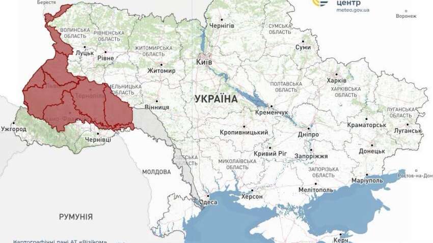 Рівень води в річках України наближається до критичного мінімуму: оголошено найвищий рівень небезпеки