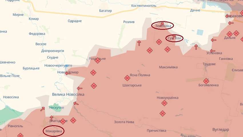 DeepState впервые за несколько дней обновил карту: где продвинулись оккупанты