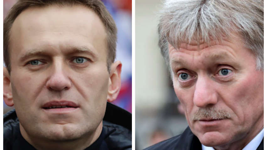 Навальный подал иск в суд на Пескова о защите чести, достоинства, деловой репутации 