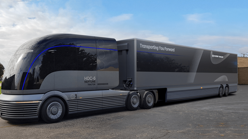 Південнокорейський автовиробник Hyundai представив вантажівку на водневому паливі