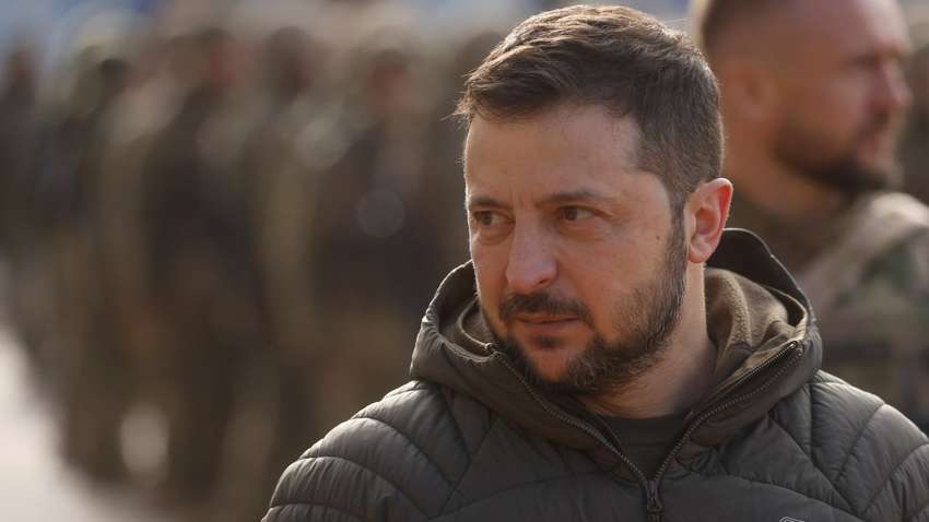 Зеленский в Херсоне: президент рассказал, почему приехал (ФОТО)