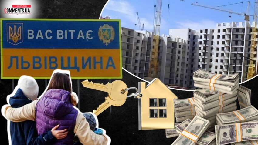 Мільйони для переселенців: на Львівщині назвали громади, які отримали найбільше грошей на житло для ВПО