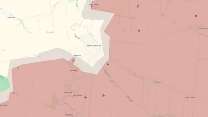 Какой важный населенный пункт оккупировали россияне: карта DeepState Какой важный населенный пункт оккупировали россияне: карта DeepState