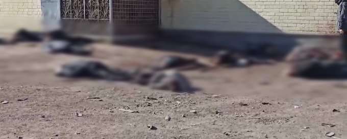 В Чернигове российские войска обстреляли людей, стоявших в очереди за хлебом: много погибших В Чернигове российские войска обстреляли людей, стоявших в очереди за хлебом: много погибших