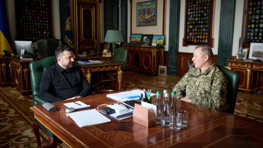 Президент Зеленский провел откровенный разговор с комполка беспилотных систем Олегом Ляшко: детали