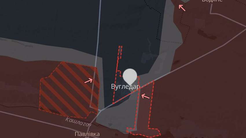 Наступ РФ на Вугледар: окупанти вже в місті Наступ РФ на Вугледар: окупанти вже в місті