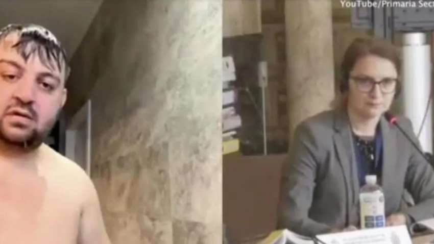В Румынии политик "засветился" голым на онлайн-совещании (ВИДЕО)