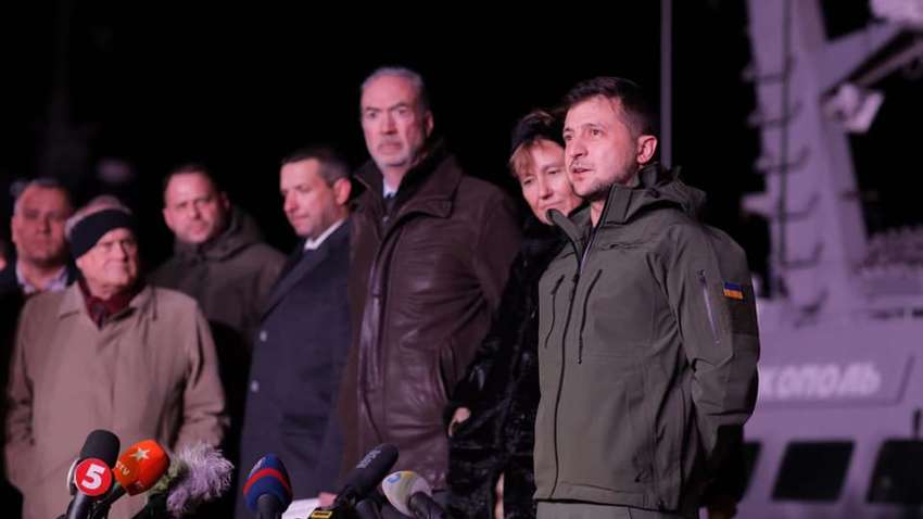 Зеленський нічого не обіцяв за повернення кораблів 