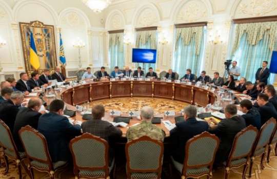 СНБО проведет специальное заседание по Донбассу