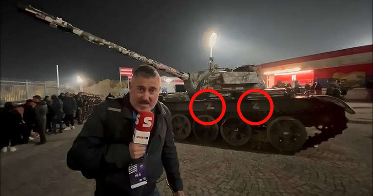 Це шокувало іспанських журналістів: у Сербії виставили танк з російською символікою війни (ВІДЕО) Це шокувало іспанських журналістів: у Сербії виставили танк з російською символікою війни (ВІДЕО)