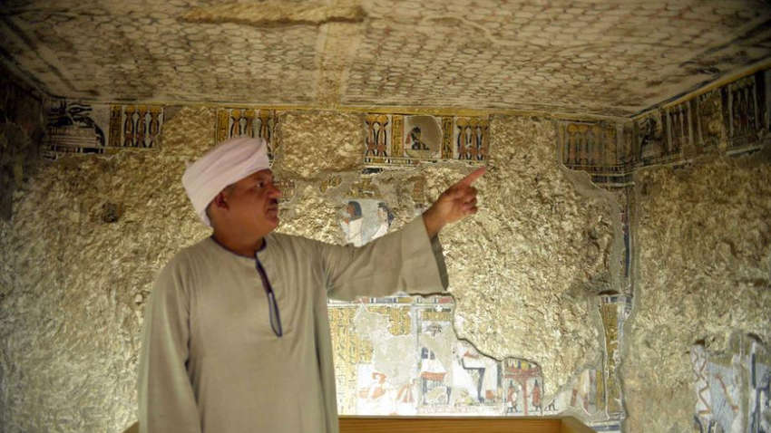 В Египте открыли две гробницы, которым более трех тысяч лет