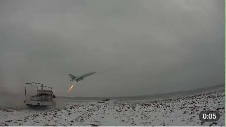 В Украине успешно провели ракетный запуск беспилотника