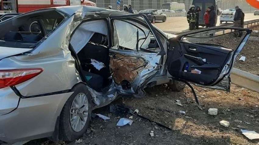 Камеры зафиксировали момент столкновения авто Кулебы: видео "18+"