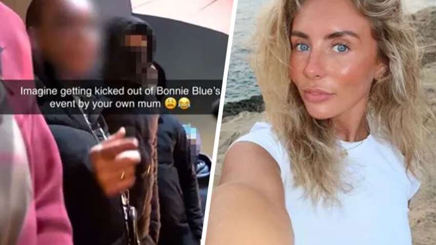 Розлючена матір вигнала свого сина із черги охочих перспати з порноакторкою Бонні Блу Розлючена матір вигнала свого сина із черги охочих перспати з порноакторкою Бонні Блу