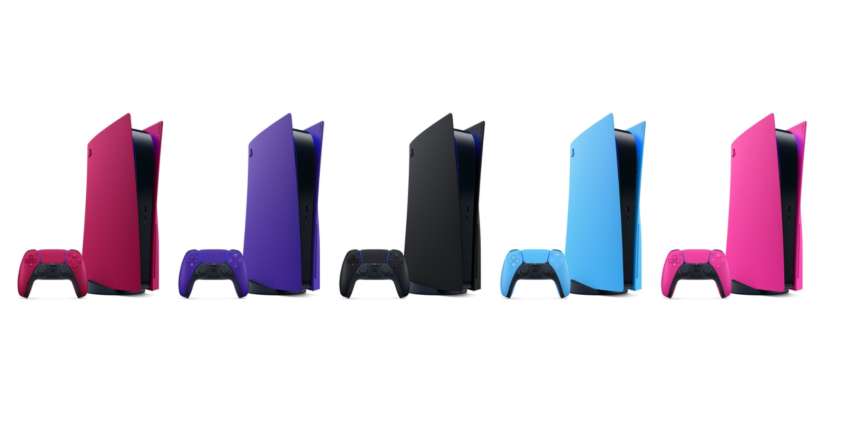 Sony анонсувала кольорові панелі для PlayStation 5 Sony анонсувала кольорові панелі для PlayStation 5