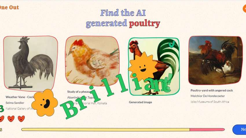 Нова гра від Google: потрібно вгадати зображення, яке створив штучний інтелект