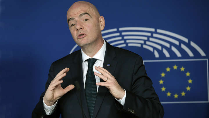 Президент ФІФА Інфантіно заразився коронавірусом - Reuters Президент ФІФА Інфантіно заразився коронавірусом - Reuters