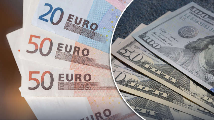 Долар зростає, євро – падає: курс валют в банках України