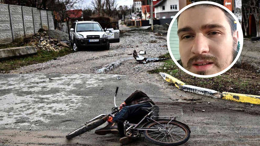 Російський солдат розповідає про звірства росіян в Бучі та просить політичного притулку (ВІДЕО)