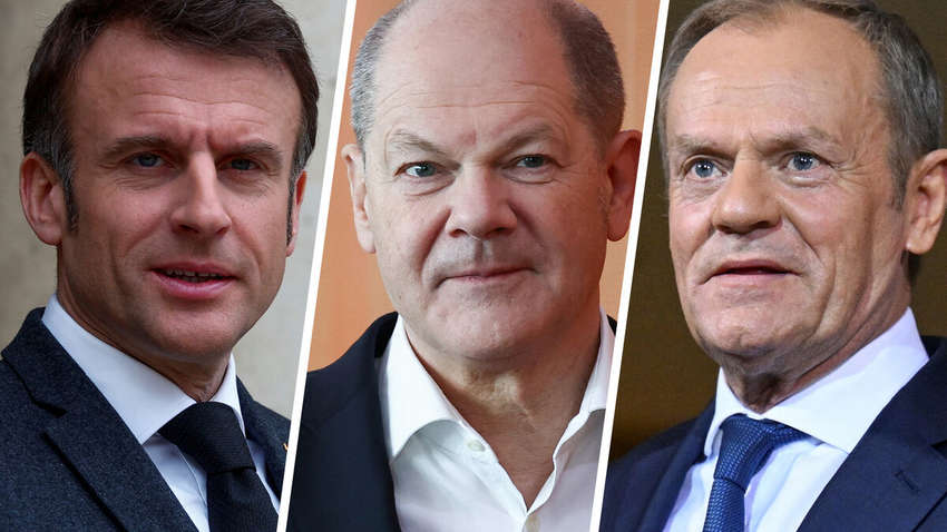 Какие ожидания от встречи Макрона, Шольца и Туска: почему это важно для Украины