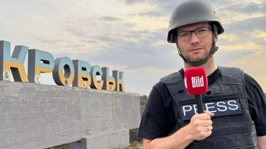 З фронту новин на фронт війни: відомий німецький журналіст Рьопке різко змінює роль