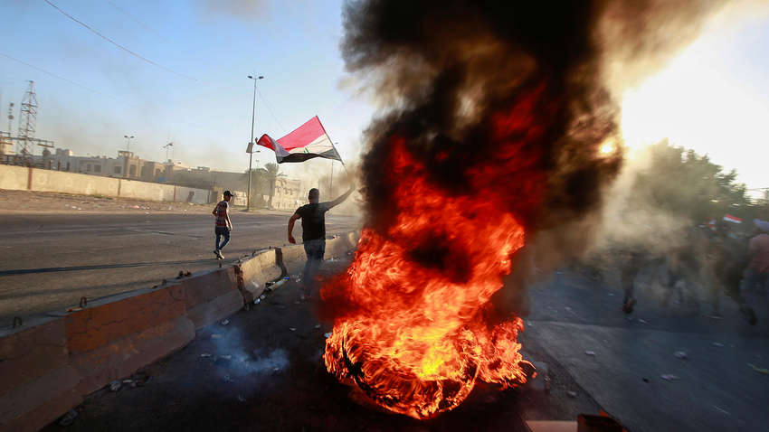 Розгін мітингу в Іраку: четверо людей загинули