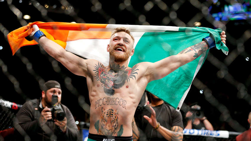 Ирландский боксер Конор Макгрегор осужден за нападение в Дублине