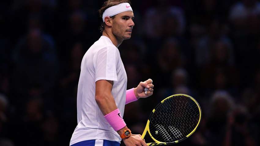 Первая ракетка мира Надаль переиграл Циципаса на Итоговом турнире ATP