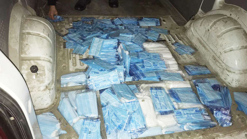 «Коронавирусная контрабанда»: украинец хотел вывезти в Польшу 10 тыс. респираторных масок