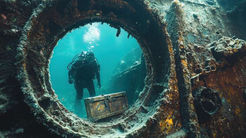 Исследователи нашли на дне Карибского моря первую часть клада стоимостью 17 миллиардов долларов Исследователи нашли на дне Карибского моря первую часть клада стоимостью 17 миллиардов долларов