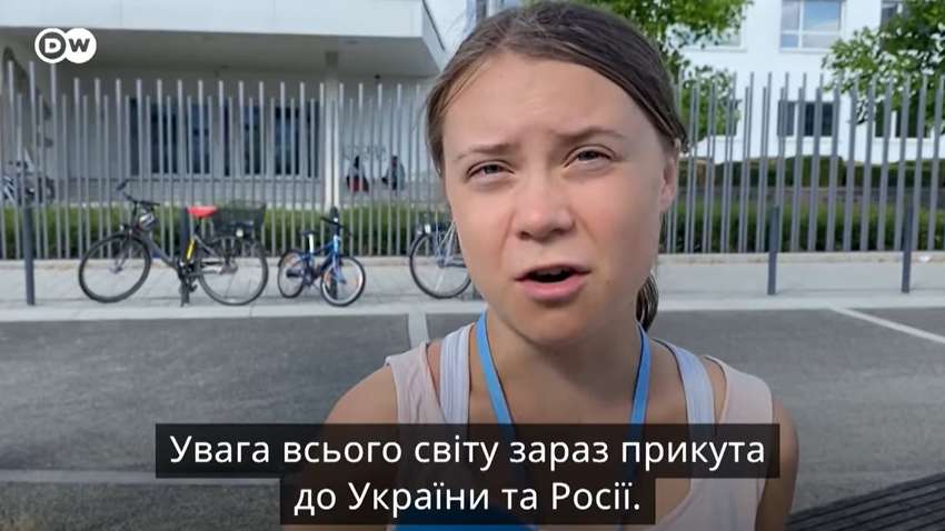 Экоактивистка Грета Тунберг обратилась к украинцам (ВИДЕО) Экоактивистка Грета Тунберг обратилась к украинцам (ВИДЕО)