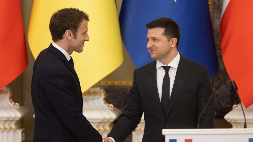 Более миллиарда евро от Франции: о чем еще договорились Зеленский и Макрон Более миллиарда евро от Франции: о чем еще договорились Зеленский и Макрон