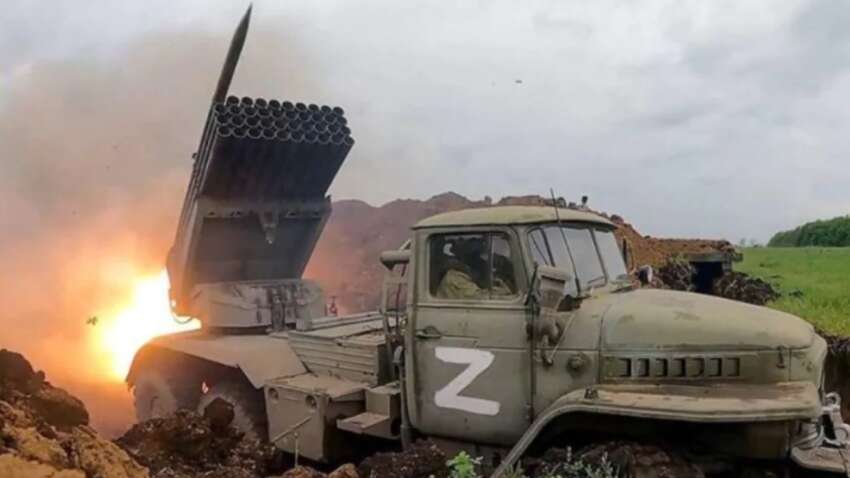 Українські дрони влаштували свято: подивіться, як російський "Град" перетворився на феєрверк (ВІДЕО)