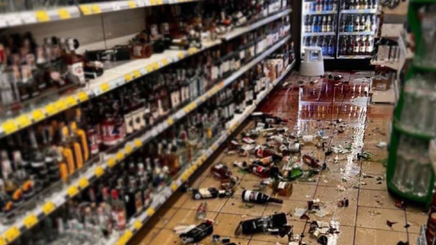 Киевлянин обиделся на магазин и разбил алкогольный отдел: детали инцидента 