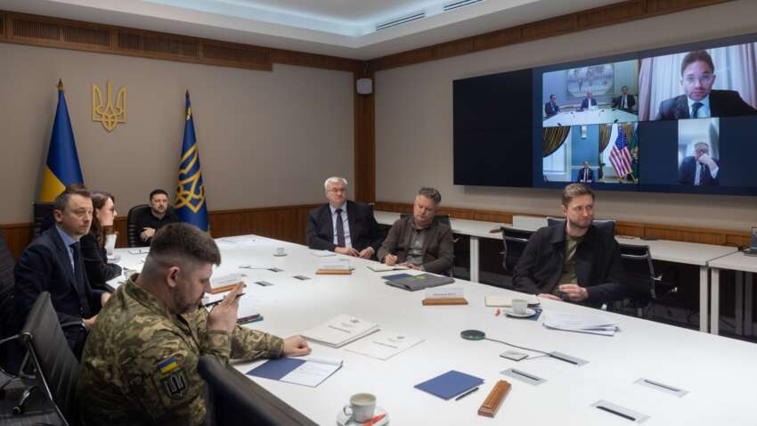 «Затримок не буде»: Зеленський заявив про продуктивну розмову з представниками США «Затримок не буде»: Зеленський заявив про продуктивну розмову з представниками США