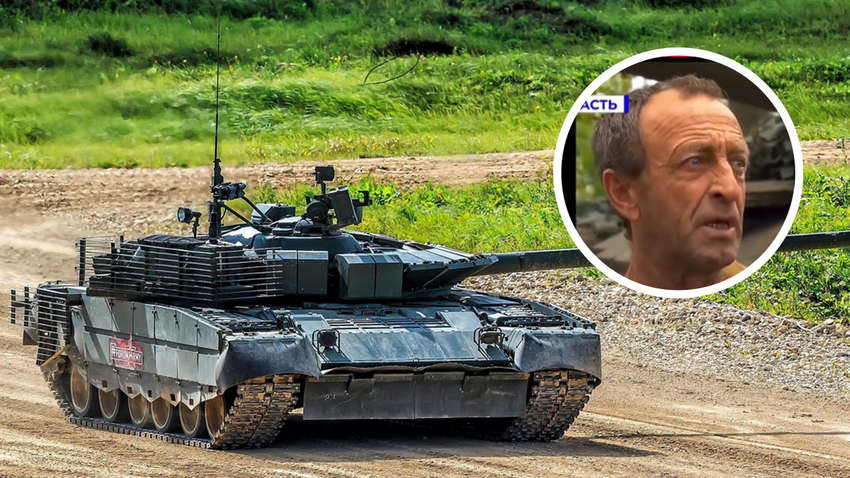 Український фермер скаржиться на ЗСУ, у нього забрали трофейний танк (ВІДЕО)