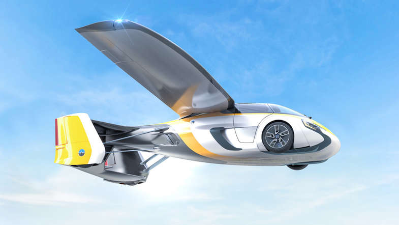 В Словакии тестируют летающий автомобиль