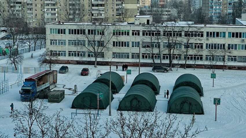 Мороз и ракеты: сколько домов Киева осталось без тепла после ночной атаки РФ