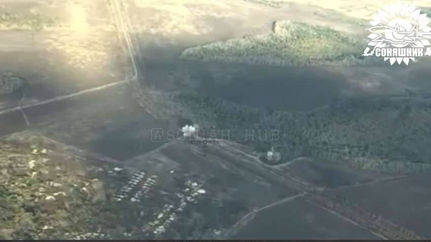 На Куп’янському напрямку українські військові скинули авіабомби на окупантів (ВІДЕО)