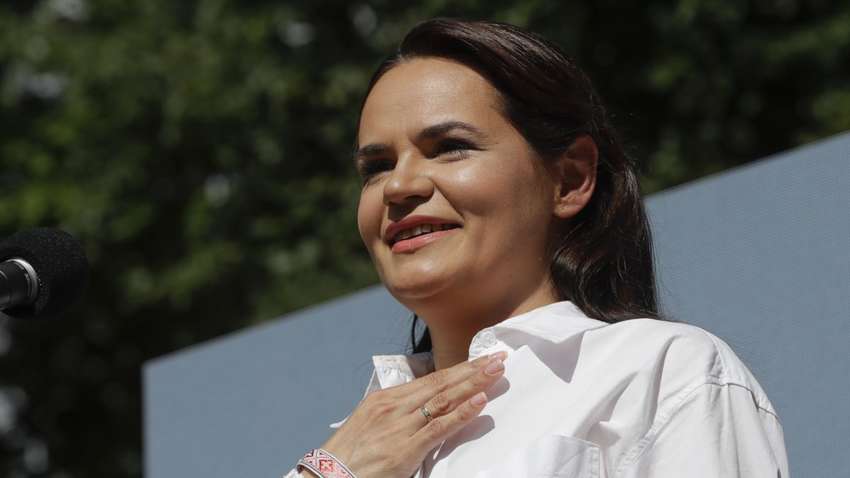 Тихановская планирует посетить Украину Тихановская планирует посетить Украину