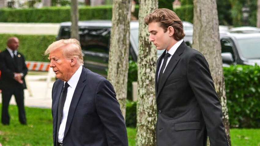 Самый младший сын Трампа "договорился" с ним о роскошном свидании для своей девушки Самый младший сын Трампа "договорился" с ним о роскошном свидании для своей девушки