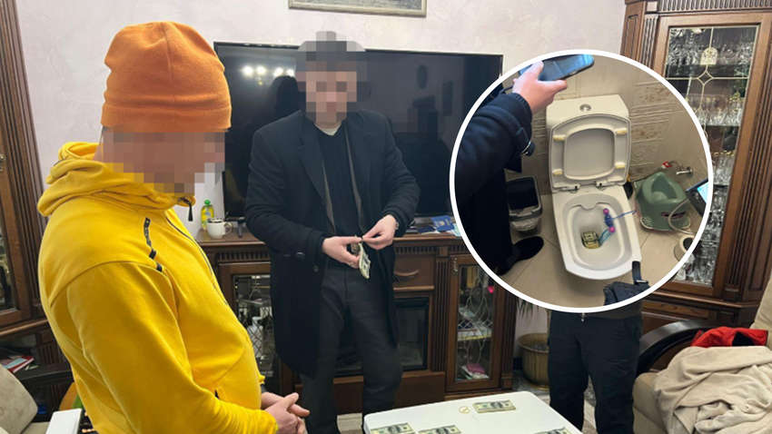 Пачки денег в унитазе: ГБР задержали на Львовщине депутата облсовета за коррупцию