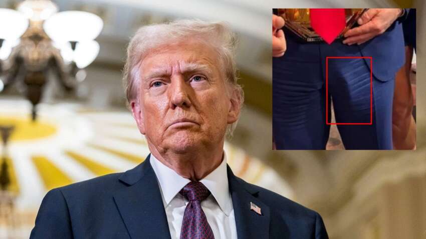 У Трампа помітили дещо дивне на нозі: що це може бути (ФОТО) У Трампа помітили дещо дивне на нозі: що це може бути (ФОТО)